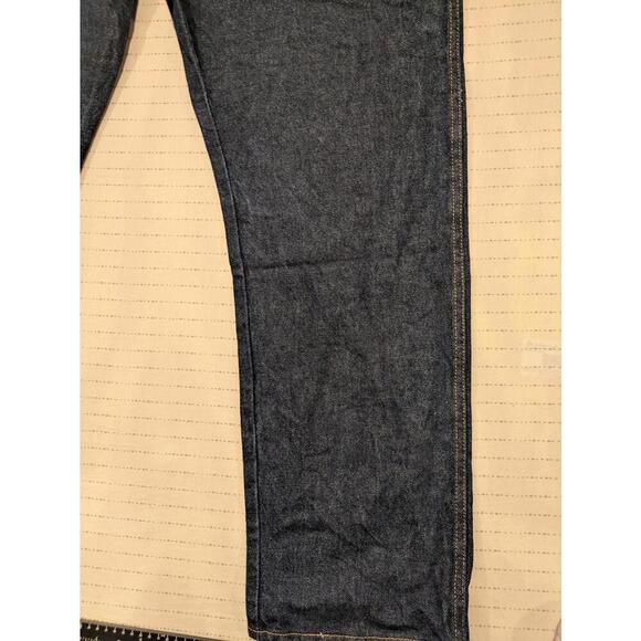 Rustler Classic Straight Leg Dark Denim Jeans Mens 40x32 - Picture 5 of 11